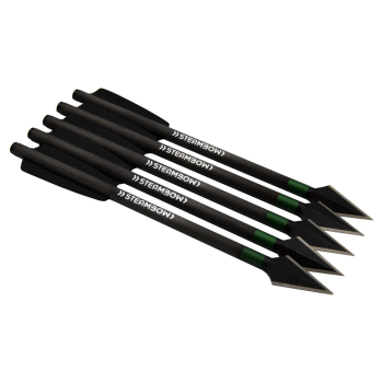 Steambow Stinger AR-Series - Light Carbon warbolts - Set of 5 pcs.