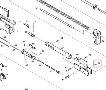 065 - PIN, BOLT CARRIER-REAR