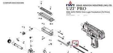 32 - GUIDE, FIRING PIN