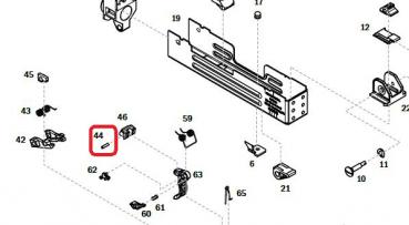 44 - PIN, DISCONNECTOR