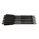 Steambow Stinger AR-Series – leichte Carbon-Bodkinpfeile – Set aus 6 Stk.